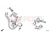 HONDA CTX700DF CTX700A 2015 F-4-1 HANDLE / SWITCH / CABLE (CTX700D)