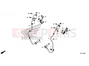 HONDA CTX700DF CTX700A 2015 F-39-20 IGNITION COIL