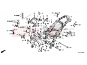 HONDA CTX700DF CTX700A 2015 F-40 FRAME HOUSING