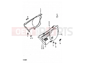 SUZUKI TS100ER X (1999) 40 - FRAME COVER (TS100ERT E24)