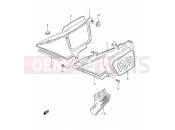 SUZUKI TS125ER R (1994) 44 - FRAME COVER (MODEL Z/L/R)