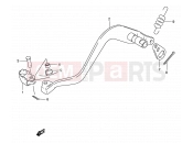 SUZUKI TS125R K (1989) 30 - REAR BRAKE