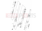 SUZUKI TS125R K (1989) 36 - FRONT DAMPER