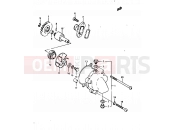 SUZUKI TS125X / TS125XU E (1984) 9 - WATER PUMP