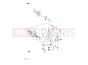 SUZUKI TS200R M (1991) (E02,E04,E24) 11 - WATER PUMP