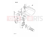 SUZUKI TS200R M (1991) (E02,E04,E24) 43 - RIGHT HANDLE SWITCH