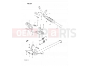 SUZUKI TS200R M (1991) (E02,E04,E24) 27 - STAND - FOOTREST
