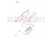 SUZUKI TS200R M (1991) (E02,E04,E24) 33 - FRAME COVER (MODEL M/N)