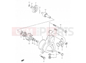 11 - WATER PUMP - Suzuki TS200R M (1991) (E03,E28,E33)