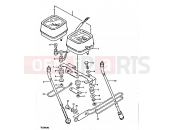 16 - SPEEDOMETER - TACHOMETER - Suzuki TS250ER T (1996)