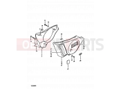 50 - FRAME COVER (TS250ERT) - Suzuki TS250ER T (1996)