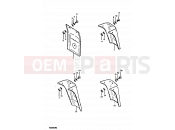 67 - MUD FLAP - Suzuki TS250ER T (1996)