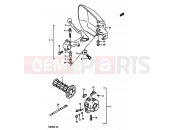 SUZUKI TS250X G (1986) 53A - LEFT HANDLE SWITCH (MODEL K E21,E24)