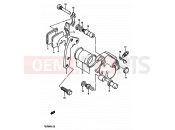 SUZUKI TS250X H (1987) 54 - FRONT CALIPERS