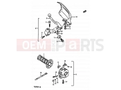 SUZUKI TS250X K (1989) 52 - LEFT HANDLE SWITCH (MODEL H/J E01,E02,E21,E24,E25)