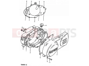 3 - CRANKCASE COVER - Suzuki TS50ERKD X (1999)