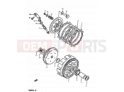 9 - CLUTCH - Suzuki TS50ERKD X (1999)