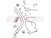 60 - HANDLEBAR - CONTROL CABLE - Suzuki TS50ERKD X (1999)