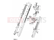 51 - FRONT FORK - Suzuki TS50ERKD X (1999)