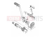 SUZUKI TS50ERKD D (1983) 12 - KICK STARTER