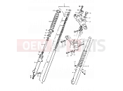SUZUKI TS50ERKD D (1983) 50 - FRONT FORK