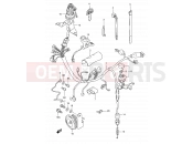 SUZUKI TS50XK E (1984) 21 - WIRING HARNESS