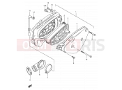 SUZUKI TS50W E (1984) 6 - AIR CLEANER
