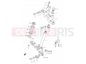 SUZUKI TS50W E (1984) 43 - STEERING STEM