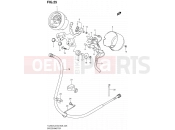 25 - SPEEDOMETER (TU250XL2 E28) - Suzuki TU250X L2 (2012) (E03,E28,E33)