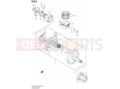 6 - CRANKSHAFT - Suzuki TU250X L2 (2012) (E24)