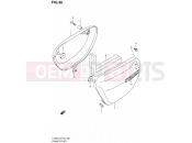 36 - FRAME COVER - Suzuki TU250X L2 (2012) (E24)