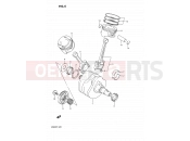 SUZUKI VX800 L (1990) 6 - CRANKSHAFT