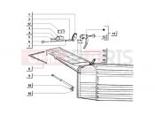 REAR DOOR HANDGRIP - Ape MIX 50CC 2T 1998-2008