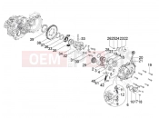APE Classic 400 2014-től TRANSMISSION ASSEMBLY