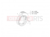 FRONT AND REAR WHEELS - Ape TM 703 2008-tól